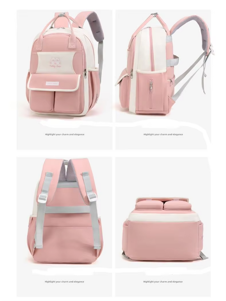 SUNSHINE BABY DIAPER BAG TEDDY BEAR BLACK