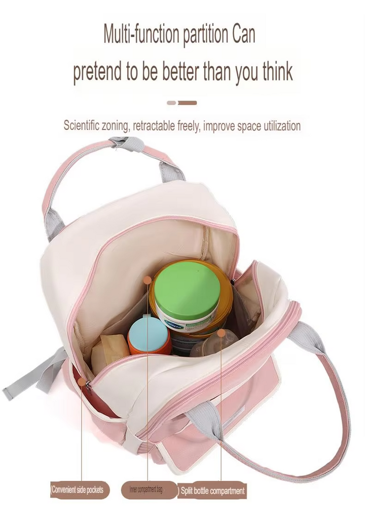 SUNSHINE BABY DIAPER BAG TEDDY BEAR BLACK