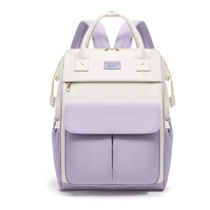 SUNSHINE BABY DIAPER BAG I LOVE U PURPLE