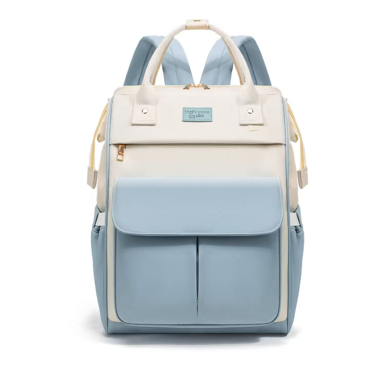 SUNSHINE BABY DIAPER BAG I LOVE U BLUE