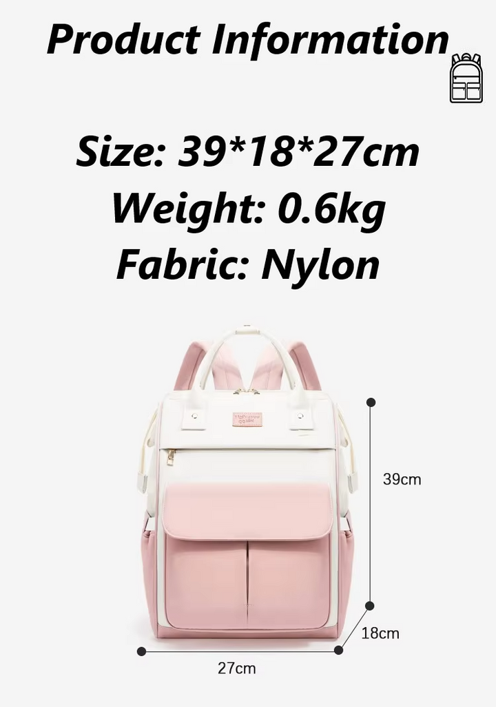 SUNSHINE BABY DIAPER BAG I LOVE U PINK