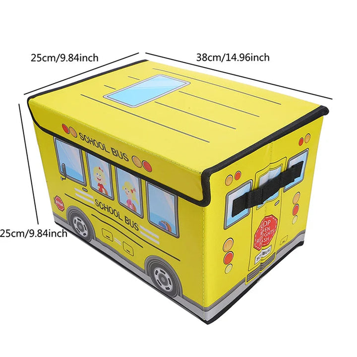 SUNSHINE BUS STORAGE BOX (SMALL) SCHOOL BUS YELLOW