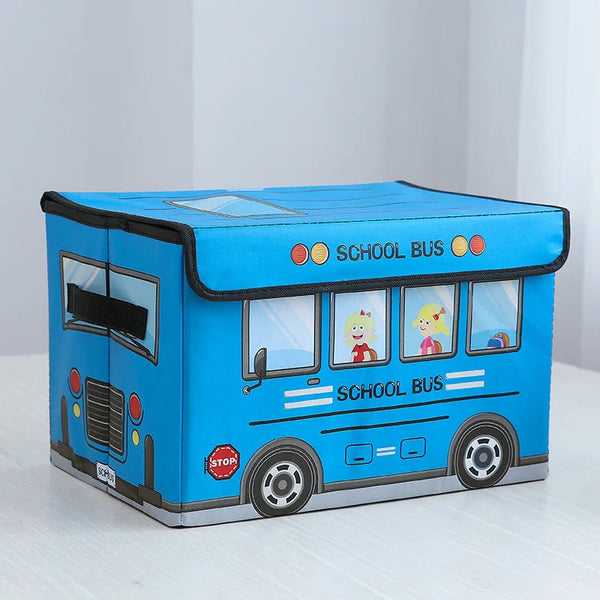 SUNSHINE BUS STORAGE BOX (SMALL) SCHOOL BUS BLUE