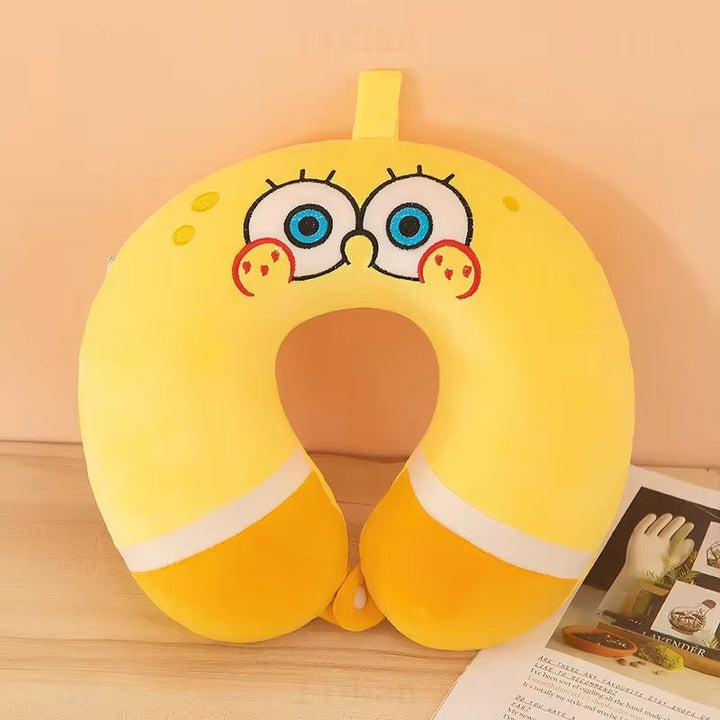 SUNSHINE KIDS NECK PILLOW SPONGEBOB YELLOW