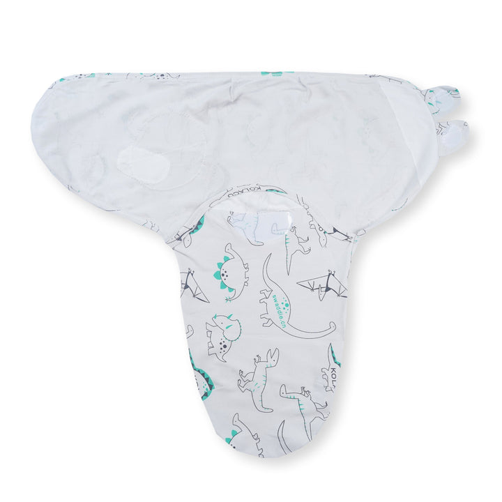 SUNSHINE BABY SWADDLE DINO GREY