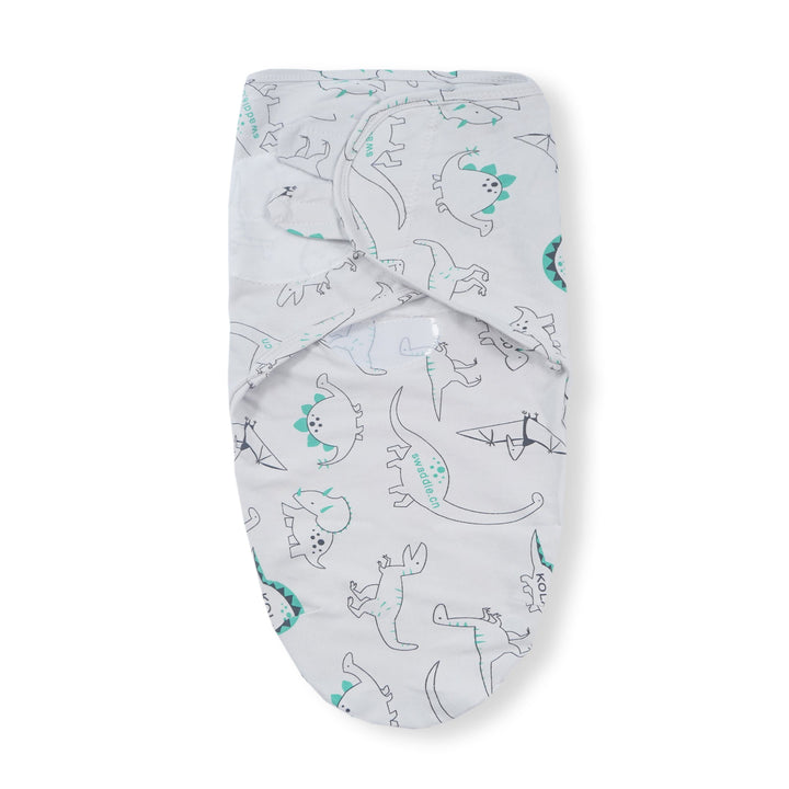 SUNSHINE BABY SWADDLE DINO GREY