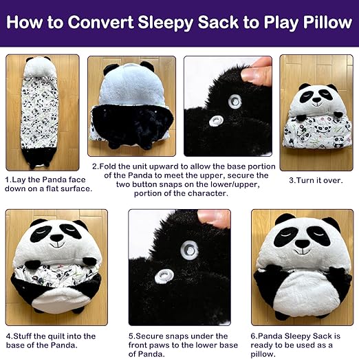 SUNSHINE BABY SLEEPING BAG PANDA