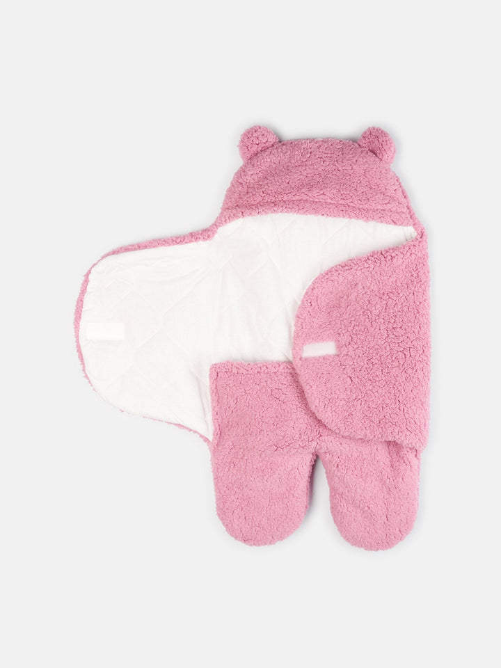 SUNSHINE BABY SLEEPING SWADDLE BEAR PINK (0-6M)