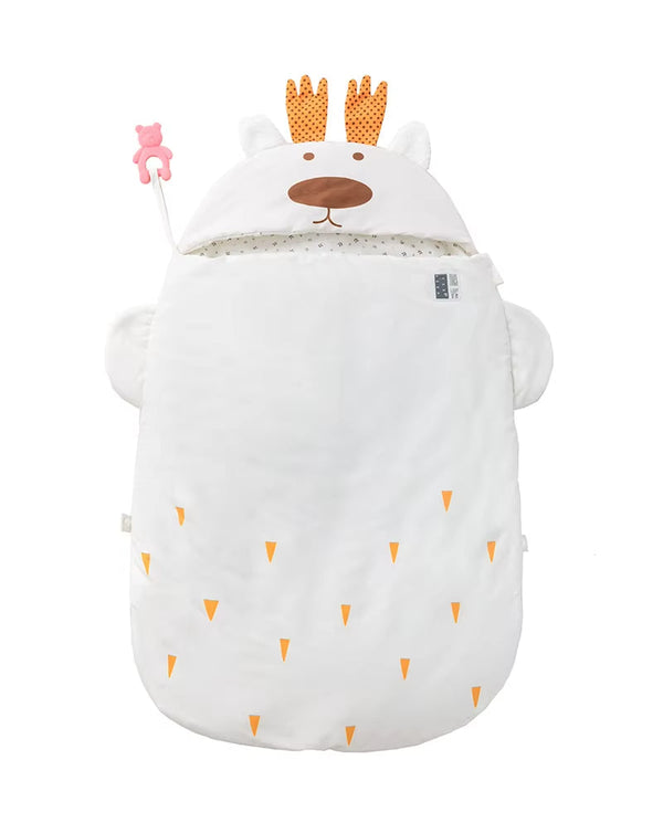 SUNSHINE BABY SLEEPING BAG BEAR OFF WHITE (SIZE 86X57CM)