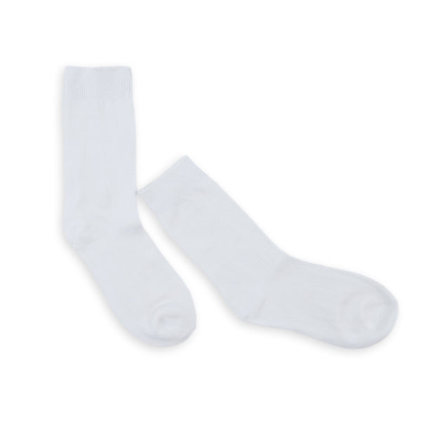 SUNSHINE KIDS SCHOOL LONG SOCKS WHITE (L)