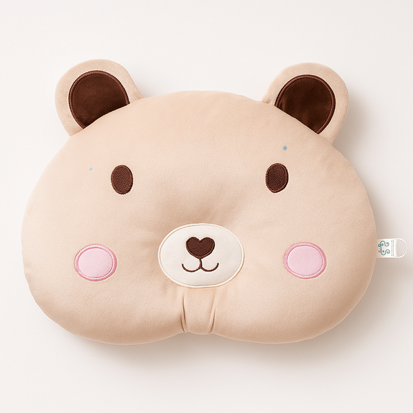 BABY PILLOW BEAR BIEGE