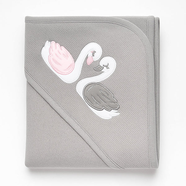 SUNSHINE BABY WRAPPING SHEET DUCKS GREY