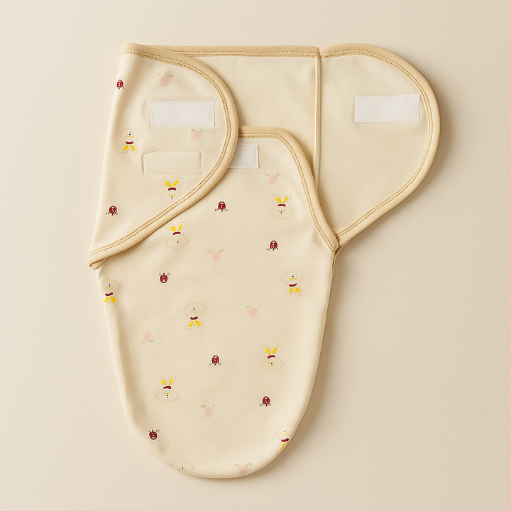 SUNSHINE BABY SWADDLE BUNNY BEIGE