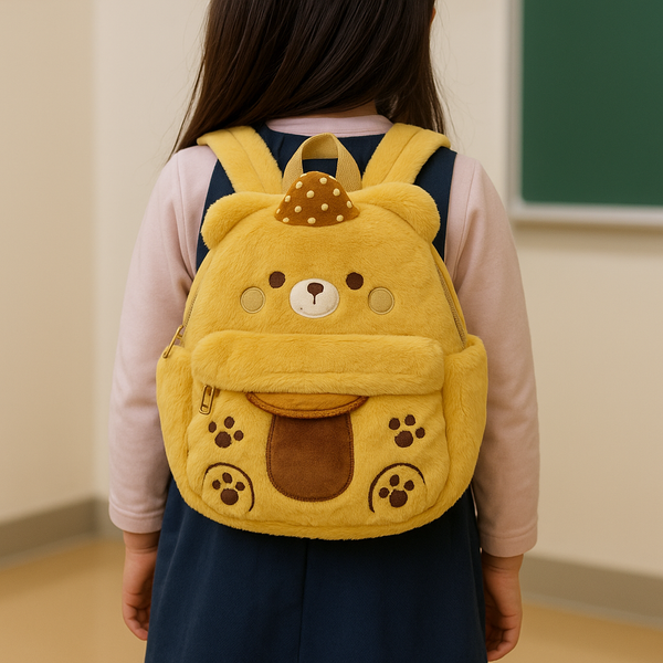 SUNSHINE BABY STUFF BAG BEAR BROWN