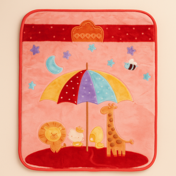 SUNSHINE BABY WINTER SOFT BLANKET RED