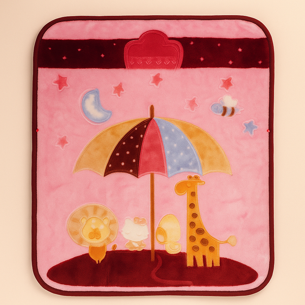 SUNSHINE BABY WINTER SOFT BLANKET MAROON