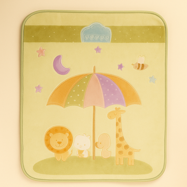 SUNSHINE BABY WINTER SOFT BLANKET LT GREEN