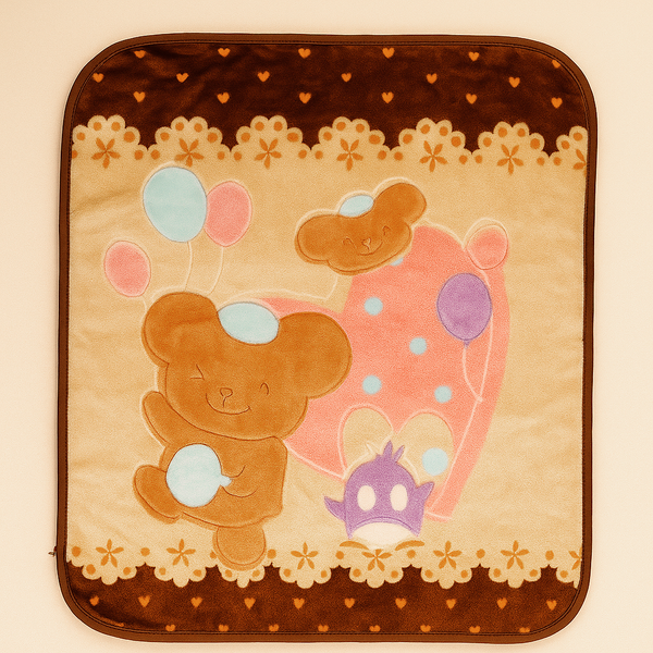 SUNSHINE BABY WINTER SOFT BLANKET BROWN