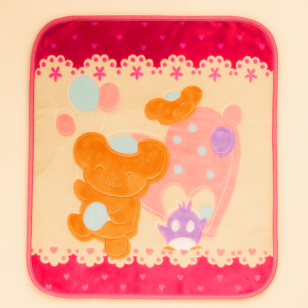 SUNSHINE BABY WINTER SOFT BLANKET FUCHSIA