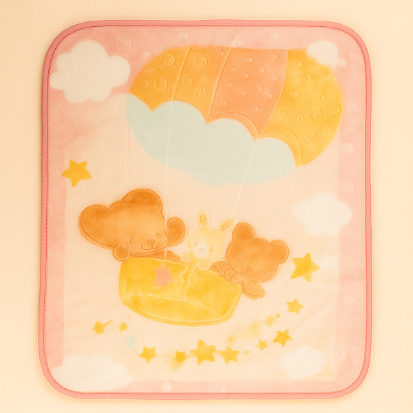 SUNSHINE BABY WINTER SOFT BLANKET PINK (BABK 1)