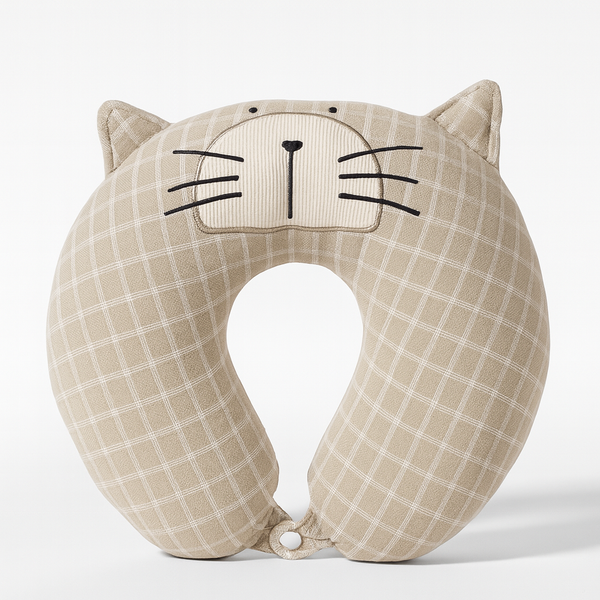 SUNSHINE BABY U-SHAPED NECK PILLOW SEAL BROWN