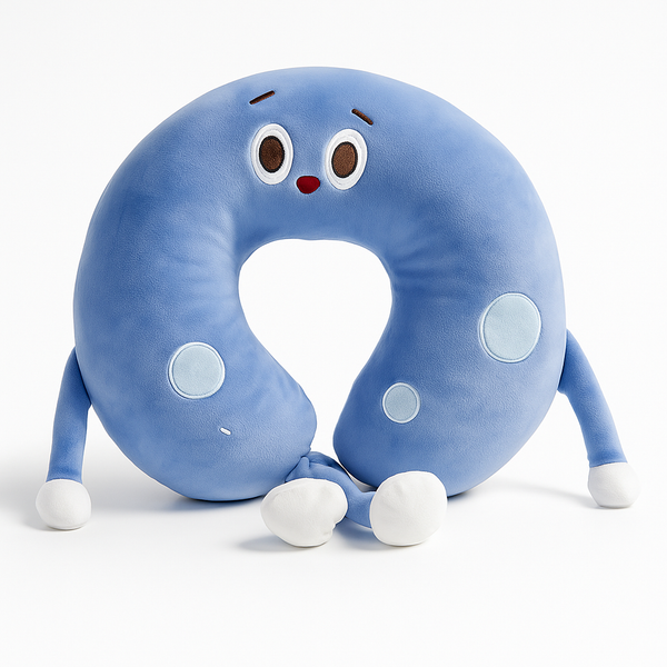 SUNSHINE BABY U-SHAPED NECK PILLOW BUNNY BLUE