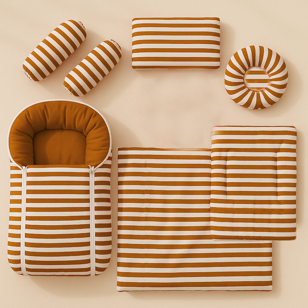 SUNSHINE BABY 7 PCS SLEEPING BAG LIGHT BROWN