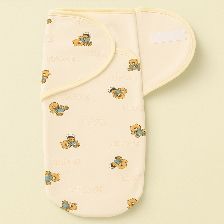 SUNSHINE BABY SWADDLE SPACE  BEAR OFFWHITE