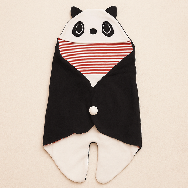 SUNSHINE BABY WINTER SWADLE PANDA BLACK