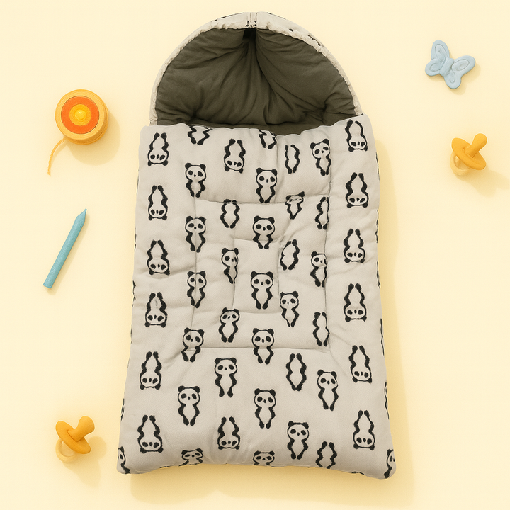 SUNSHINE BABY SLEEPING BAG PANDA GREY