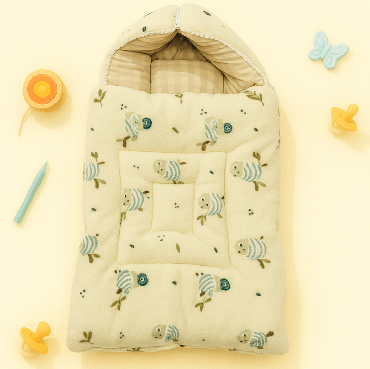 SUNSHINE BABY SLEEPING BAG SEAL LIGHT GREEN