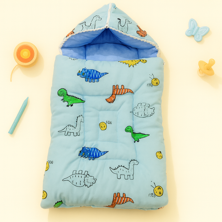 SUNSHINE BABY SLEEPING BAG DINO BLUE