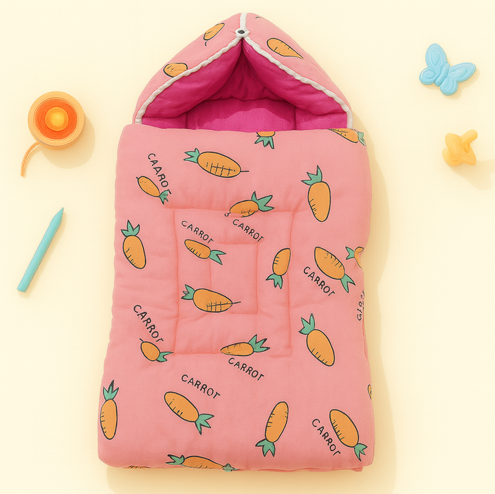 SUNSHINE BABY SLEEPING BAG CARROT PINK
