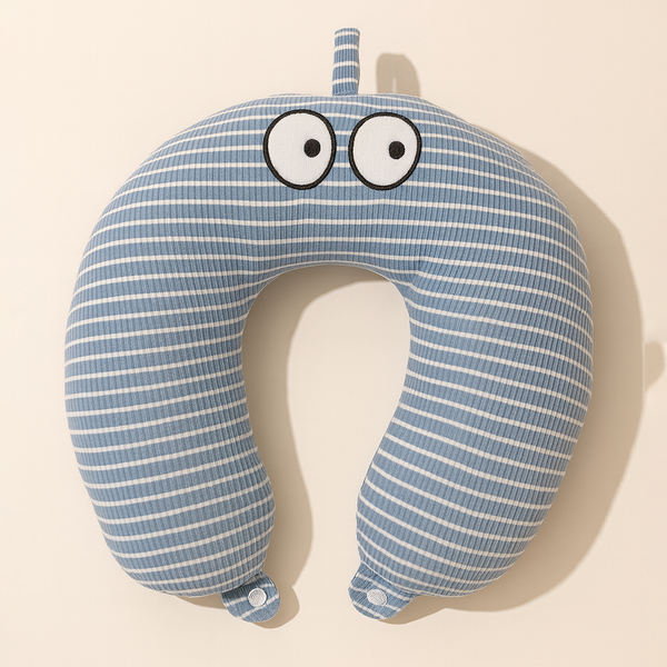 SUNSHINE BABY U-SHAPED NECK PILLOW STRIPES BLUE