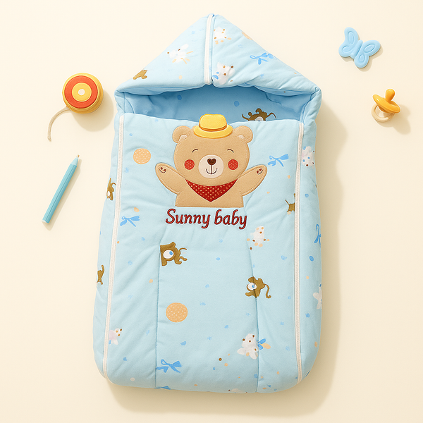 SUNSHINE BABY SLEEPING BAG BEAR BLUE (BBL Y6733)