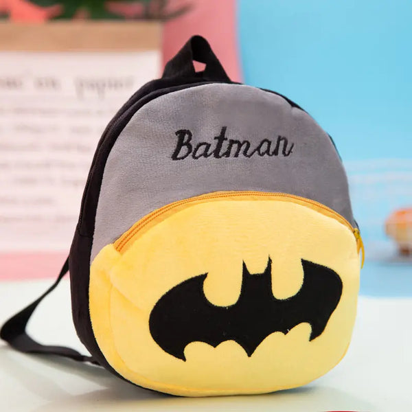 Baby Character Plush Backpack Batman Black (Small) - Sunshine
