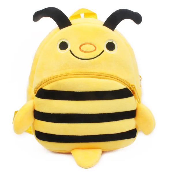 Baby Character Plush Backpack Bumblebee Yellow (Small) - Sunshine