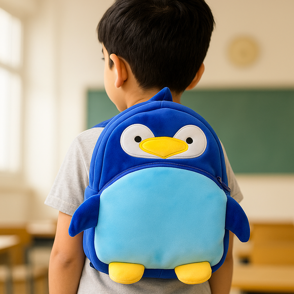 Baby Character Plush Backpack Birdie Blue (Small) - Sunshine