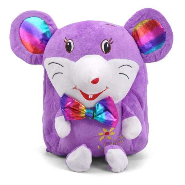 Baby Character Plush Backpack Rabbit Purple - Sunshine