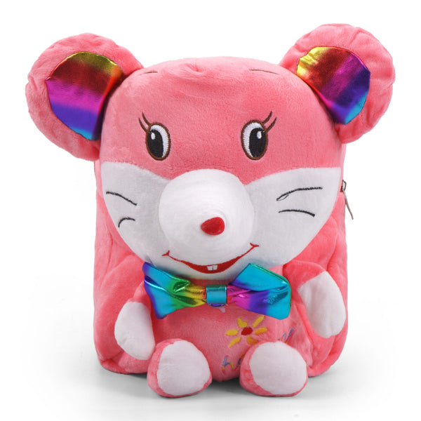 Baby Character Plush Backpack Rabbit Light Pink - Sunshine