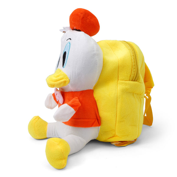 Baby Stuffed Toy School Bag Duck Yellow - Sunshine