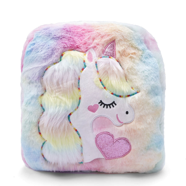 Baby Character Plush Backpack Unicorn Multicolor - Sunshine