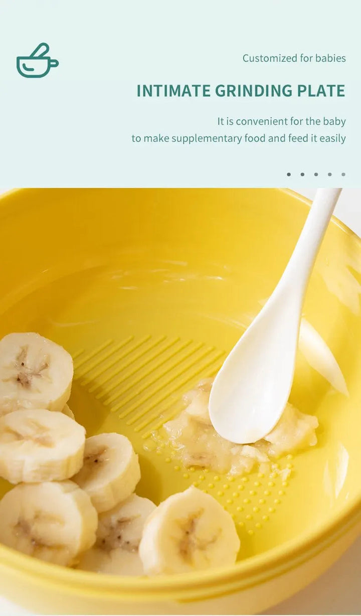 SUNSHINE KIDS DINO INSULATED DINNER BOWL YELLOW