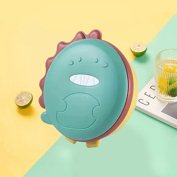 SUNSHINE KIDS DINO INSULATED DINNER BOWL YELLOW