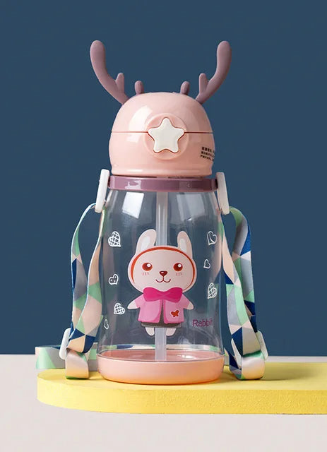 KIDS WATER BOTTLE PINK 600ML - SUNSHINE