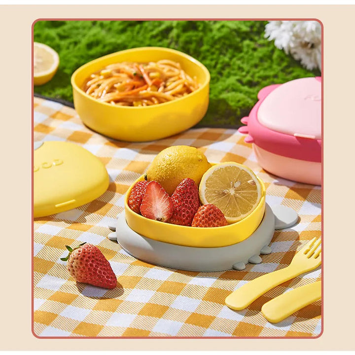 SUNSHINE KIDS LUNCH BOX YELLOW