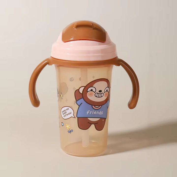 SUNSHINE BABY WATER BOTTLE MONKEY BROWN