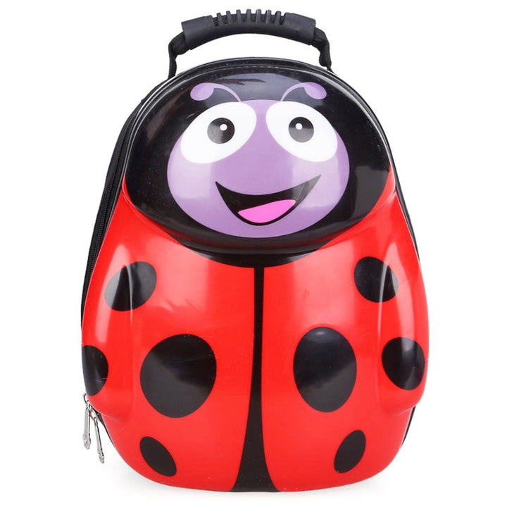 SUNSHINE KIDS SCHOOL BAG LADYBUG RED