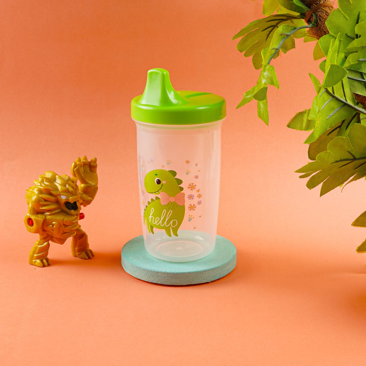 SUNSHINE BABY TRAINING GLASS DINO GREEN (MUMLOVE)