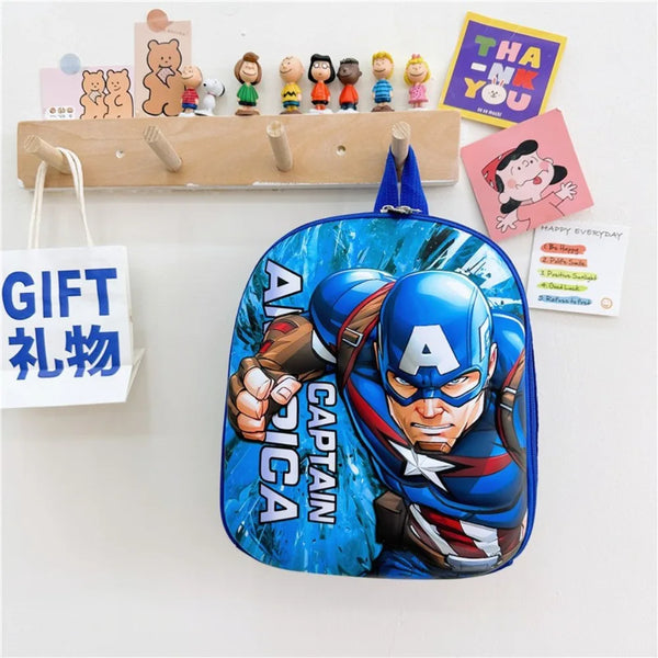 Kids School Bag Captain America Blue - Sunshine